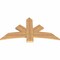 Ekena Millwork Alberta Smooth Timber Gable Bracket, Western Red Cedar, 48"W x 26"H x 1 1/2"D x 5 1/2"F, 13/12 Pitch GBW048X26X0206ALB00SWR - alternate 5